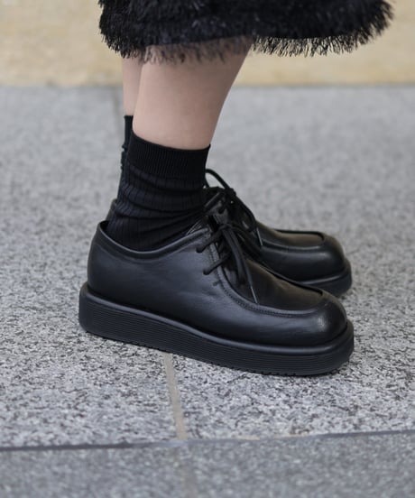 Lace up loafers