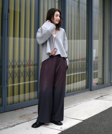 グラデーションプリントパンツ