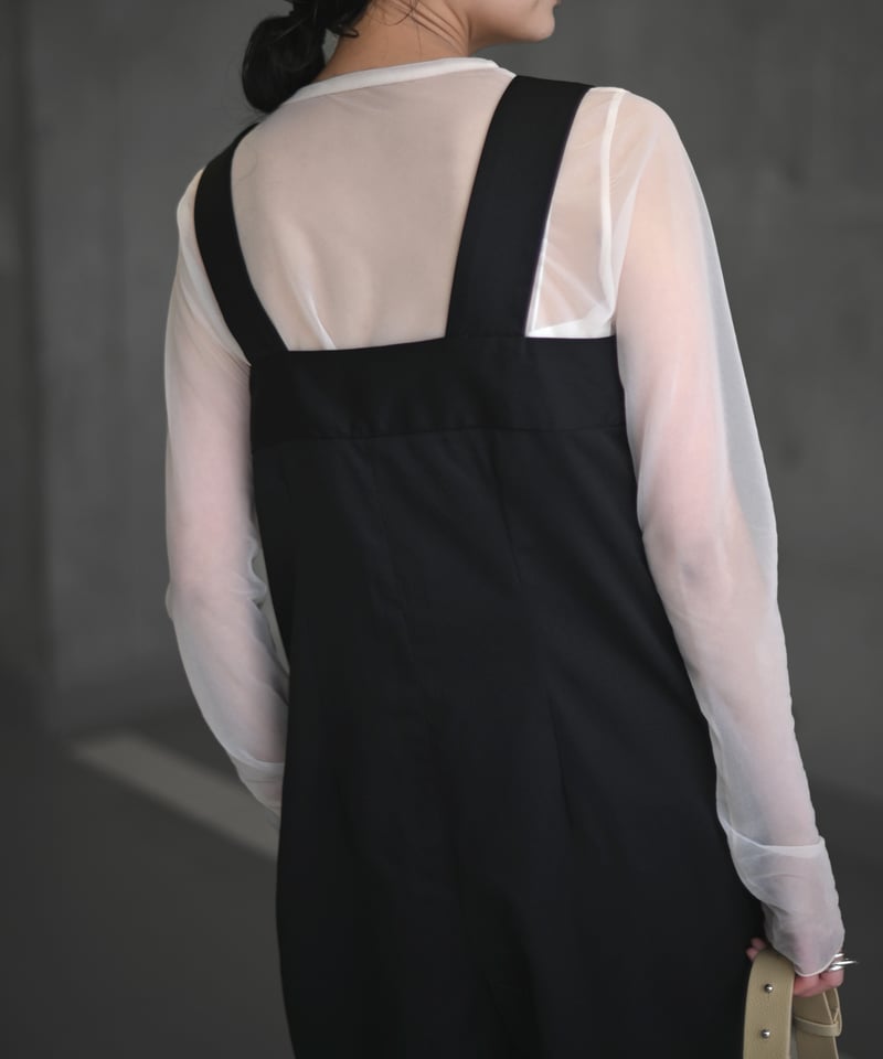 センタージップツイルサロペット | Marient