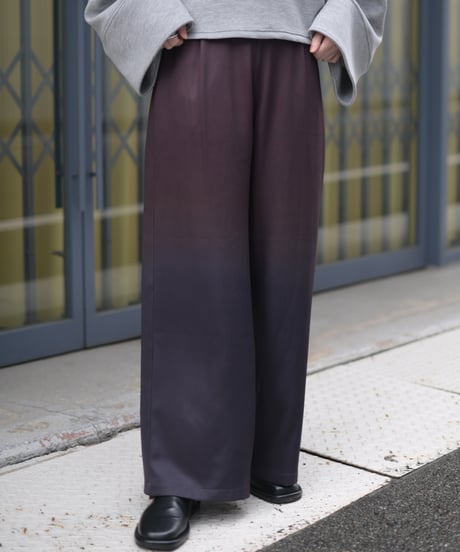 グラデーションプリントパンツ