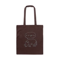 Tote-Bag "Sigh" [Chocolate]