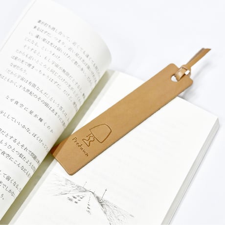 Leather Bookmark "Bedside Lamp" Predawn 15th Anniversary  Special Goods