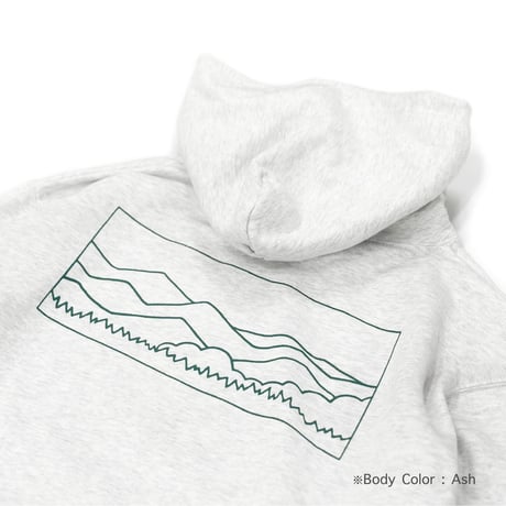 Pullover Hoodie "Bird & Landscape" Predawn 15th Anniversary  Special Goods [Sumi]