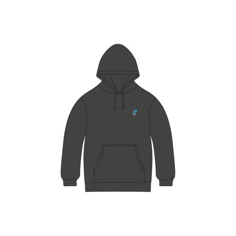 Pullover Hoodie "Bird & Landscape" Predawn 15th Anniversary  Special Goods [Sumi]
