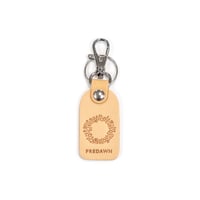 Leather Key Ring "Wreath"