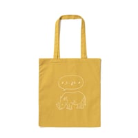 Tote-Bag "Sigh" [Mustard]