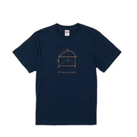 T-shirt "No Piece of Cake"  - Navy -　＊オンラインストア限定