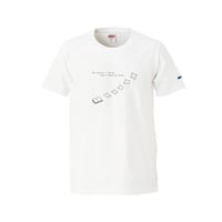 T-shirt "A Harbor of  Words"  -White-