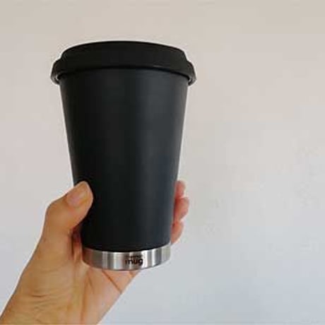 CFY-GS1   thermo mug コーヒータンブラー350ml (silver/black)