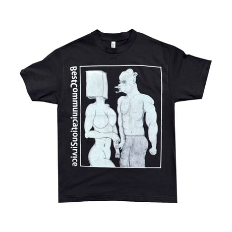 BestCommunicationSirvice S/S shirts(BK)