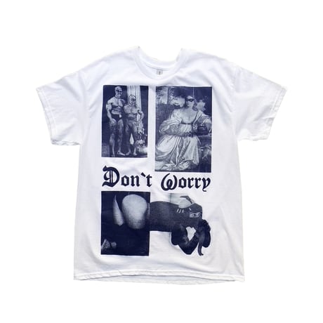 Don`t worry(collage) S/S shirts