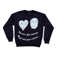 Distance sweat shirts(BK)