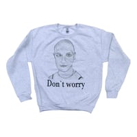Don`t worry  sweat shirts(Ms.B) Ash