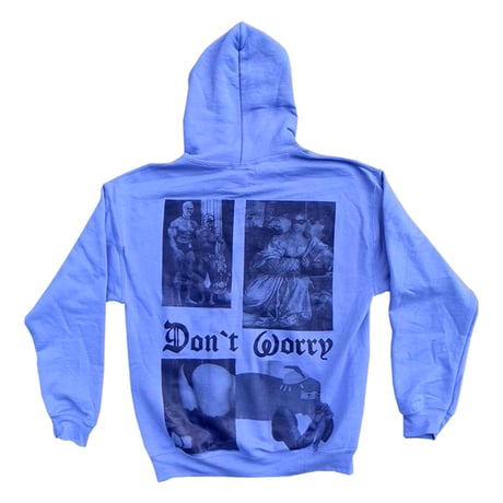 Don`t worry (collage)  sweat hoodie (VL)