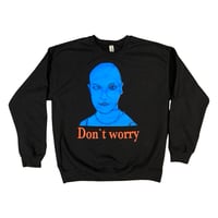 Don`t worry  sweat shirts(Ms.B) BK