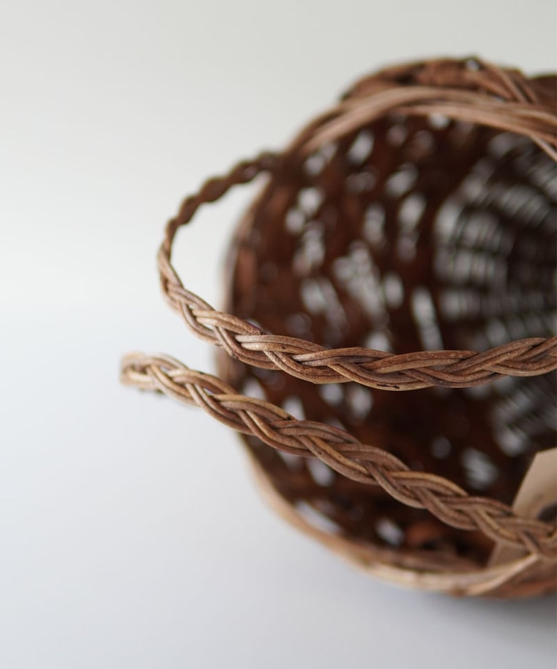 山葡萄×あけび の 乱れ編み かごバッグ (オズのかごバッグ) | オズの