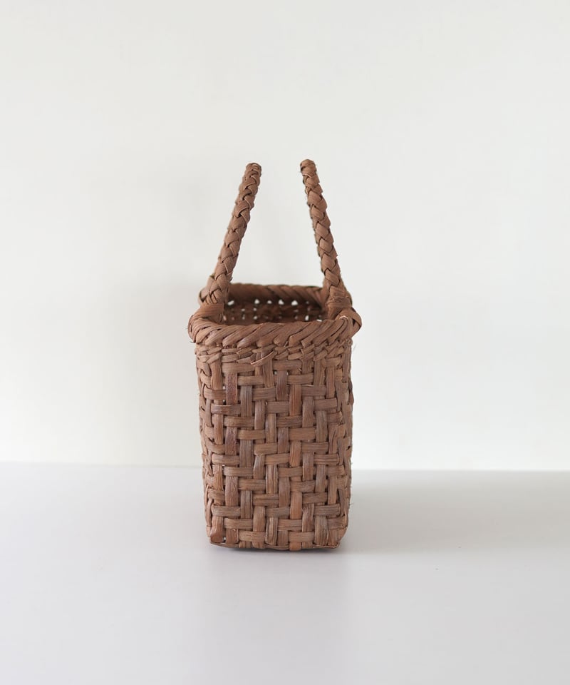 オズのかごバッグ コンパクト2 網代編み』山葡萄のかごバッグ 横幅22cm (オズのかご