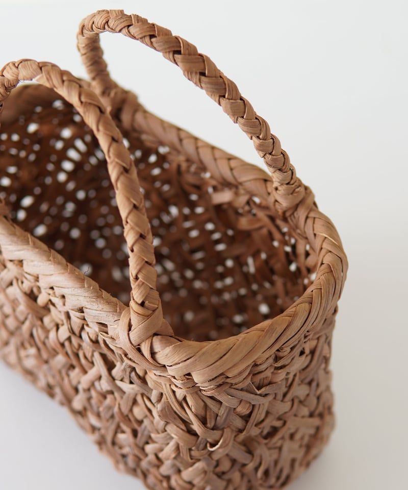 山葡萄 乱れ編み かごバッグ 横幅23cm (オズのかごバッグ