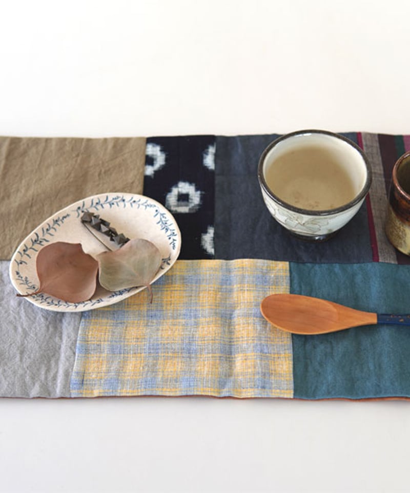 バリエーションマット 「パッチワーク」49cm×28cm ランチョン・籠蓋布