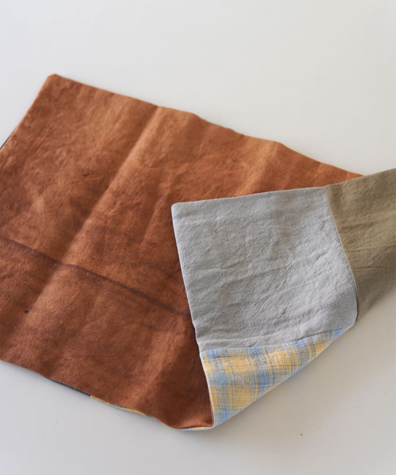 45R フォースオックスのパッチワークハッピィロング 定価165000円 フロントZIPワークジャンスカ【洗濯機洗い可】（マキシ・ロング