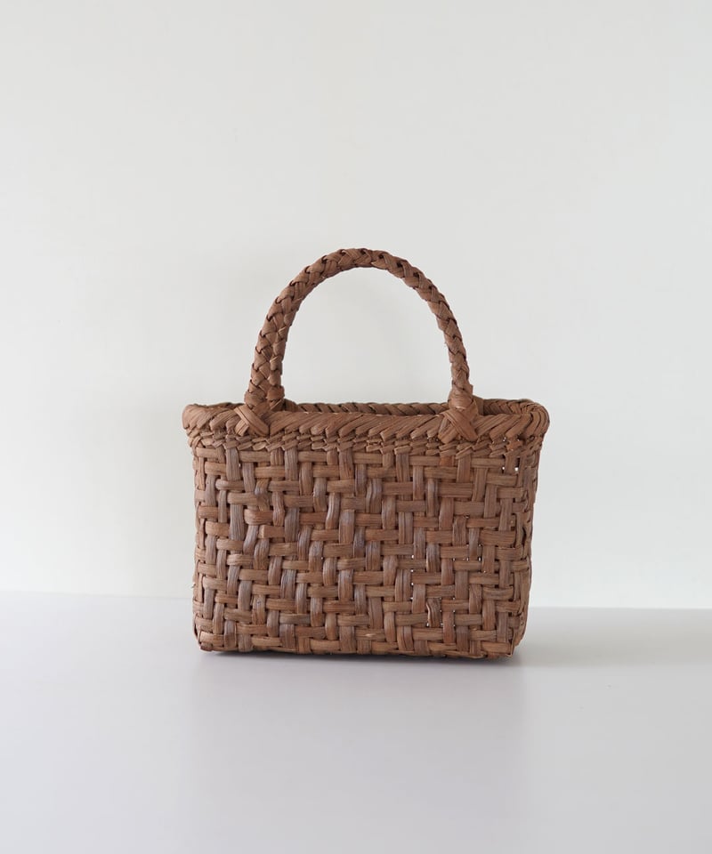 オズのかごバッグ コンパクト2 網代編み』山葡萄のかごバッグ 横幅22cm (オズのかご