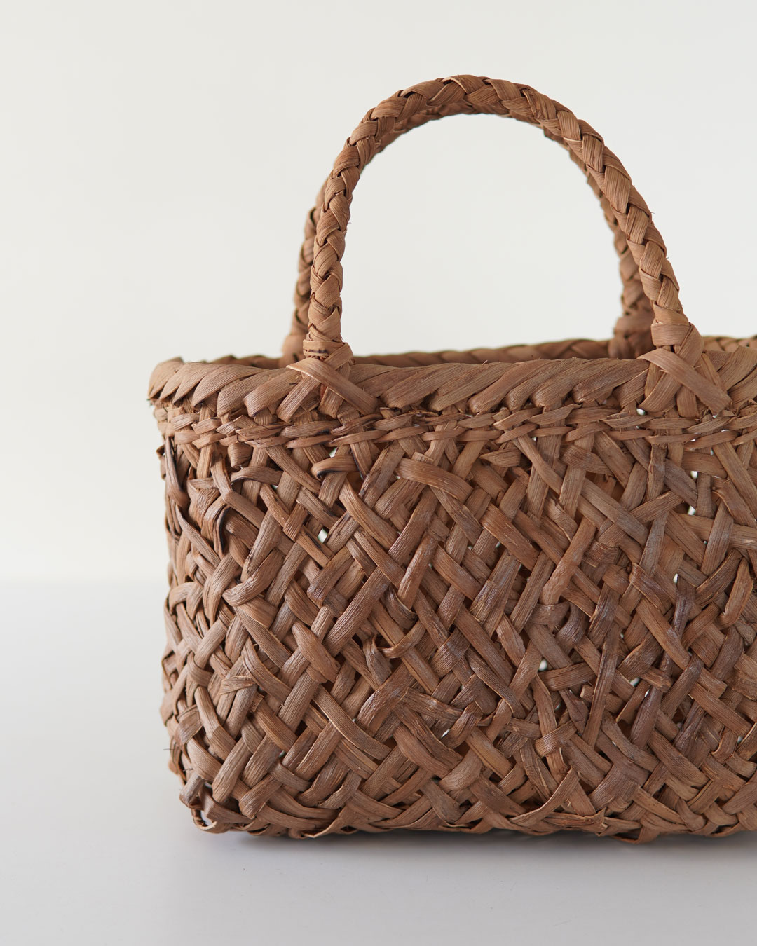 山葡萄 乱れ編み かごバッグ 横幅23cm (オズのかごバッグ