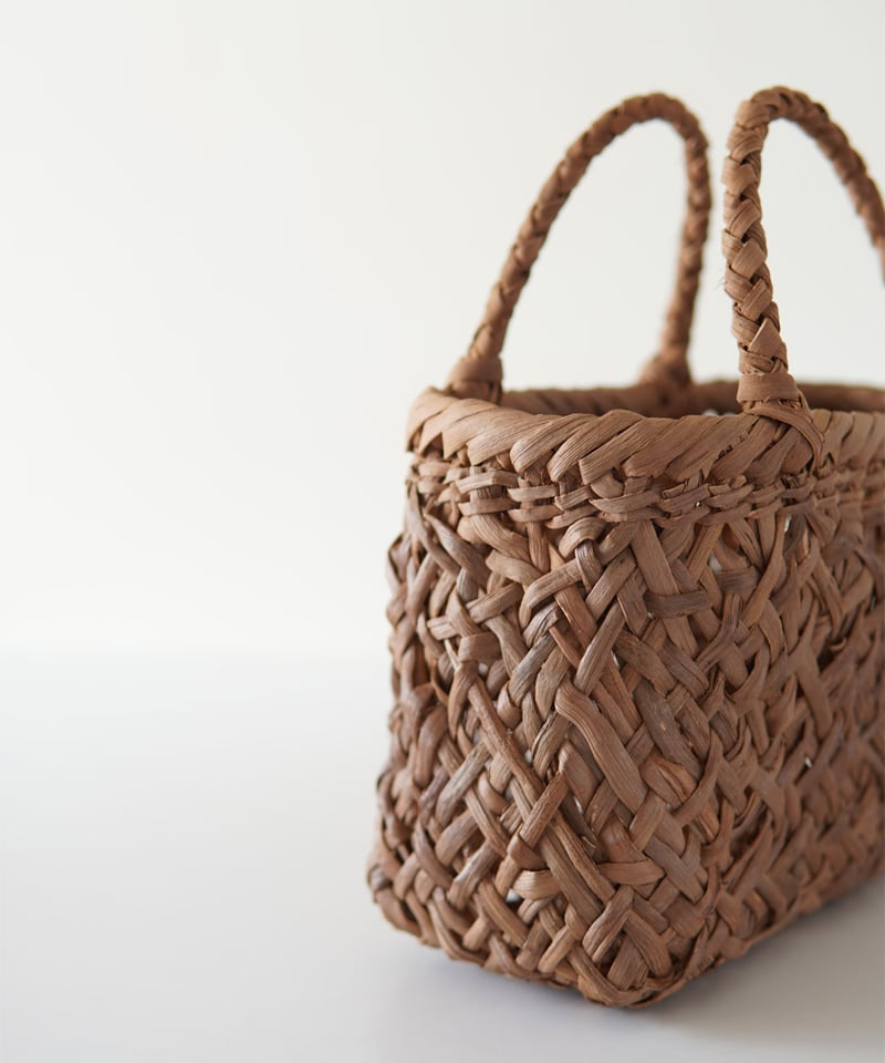 山葡萄 乱れ編み かごバッグ 横幅23cm (オズのかごバッグ