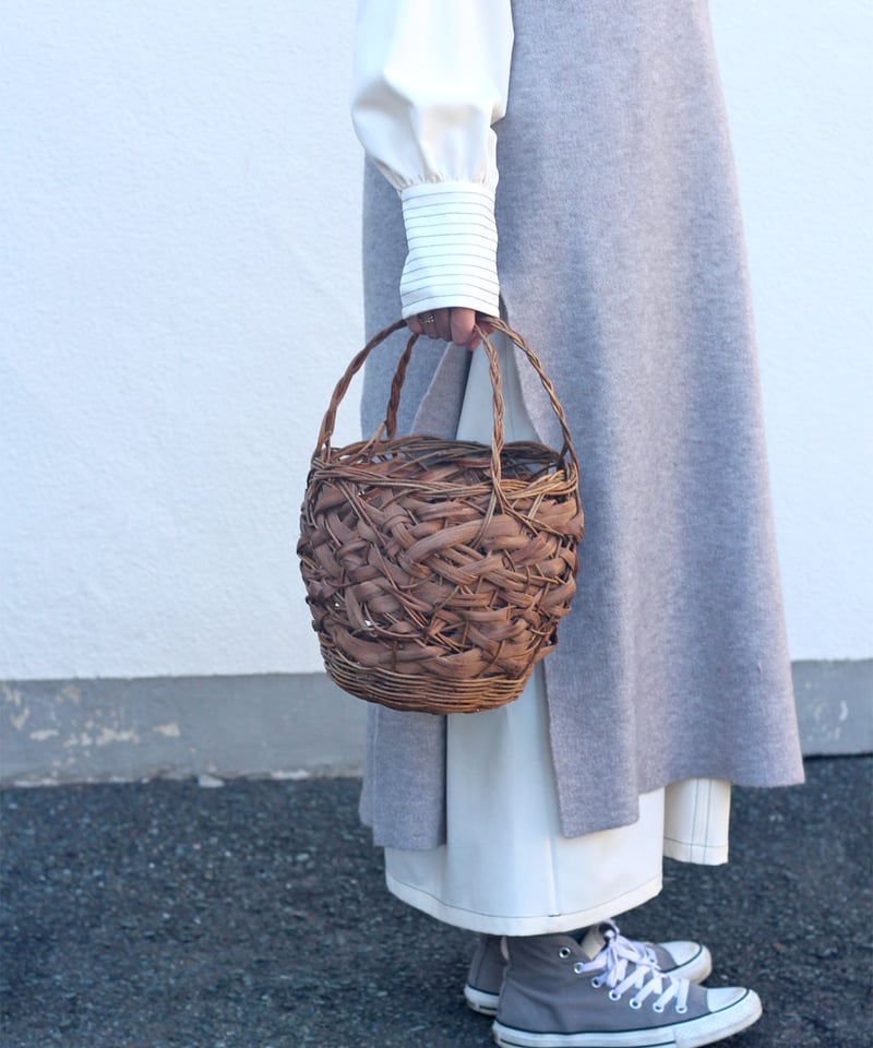 山葡萄×あけび の 乱れ編み かごバッグ (オズのかごバッグ) | オズの