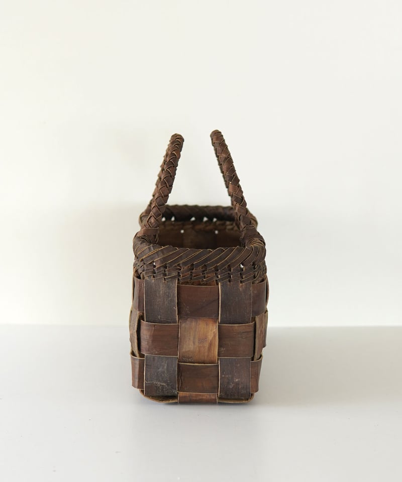 ◻️現行品◻️胡桃かごバッグ◻️新品未使用 籠バッグ / 手提げかご / 新潟 / 胡桃(くるみ) / 2124 | Y
