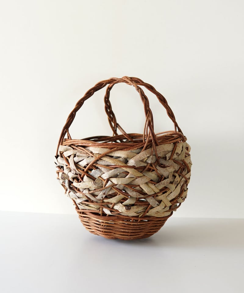 ❋あけび蔓　❋編みかご　❋飾りかご　　　❋アンティーク❋ 岡山市/FRANK》アケビ蔓を使ったカゴ細工を求めて、暮らしの道具