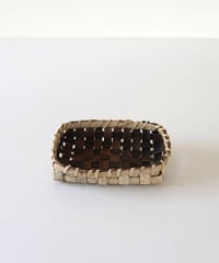 胡桃 小物入れかご 浅目 (オズのかごバッグ)