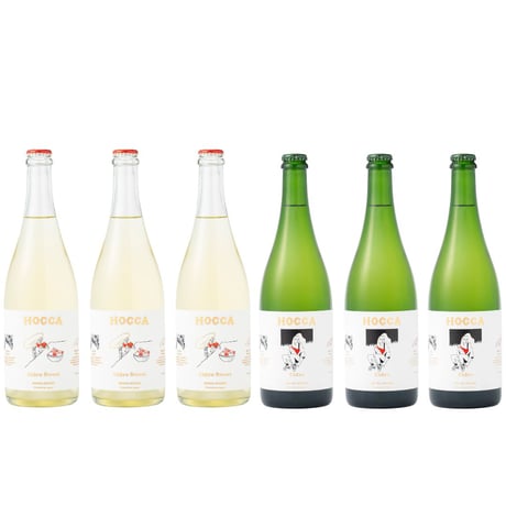 【送料無料】HOCCA Cidre（750ml） 6本セット