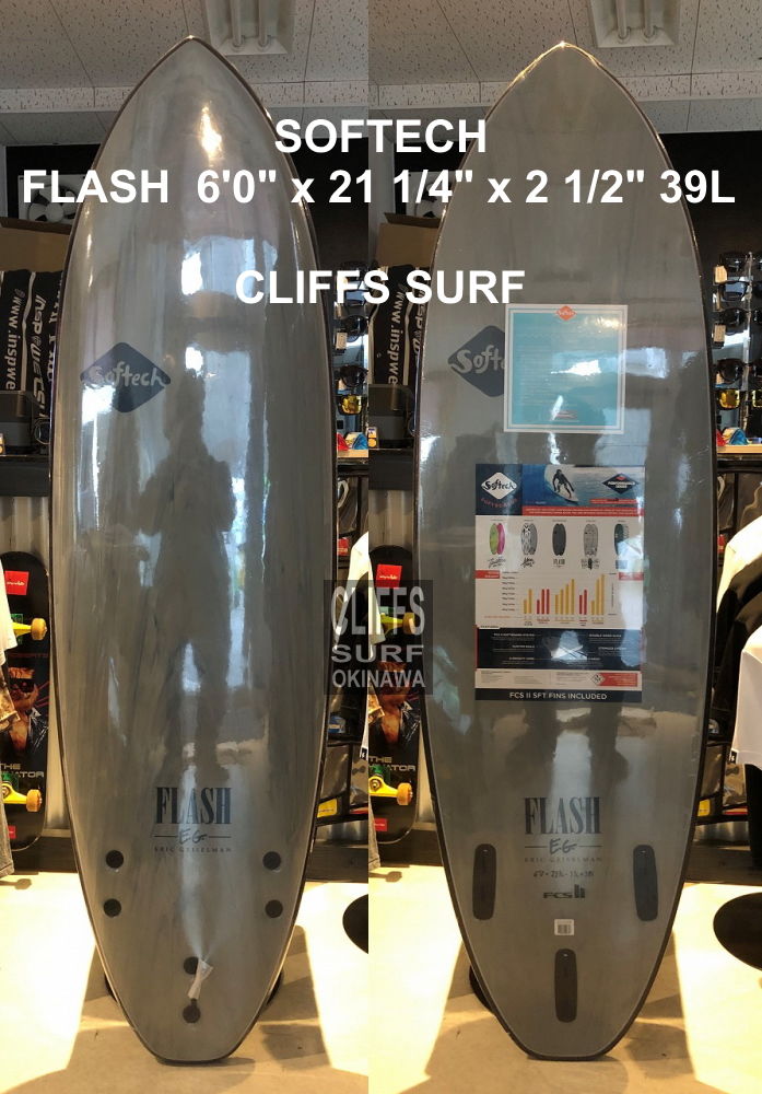 SOFTECH ソフテック サーフボード FLASH 6'0” | CLIFFS STORE