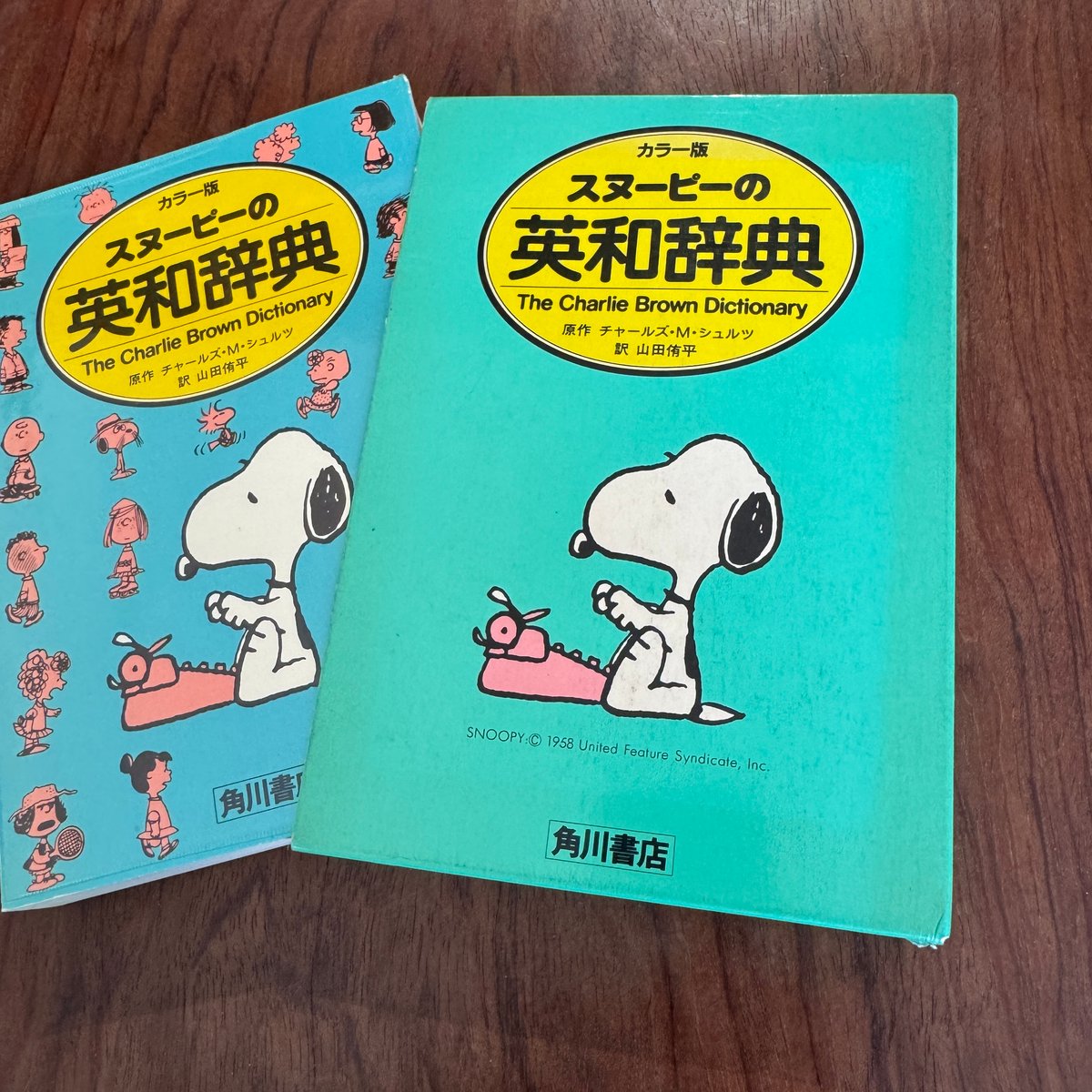古本】スヌーピーの英和辞典 | 古本と新刊 scene