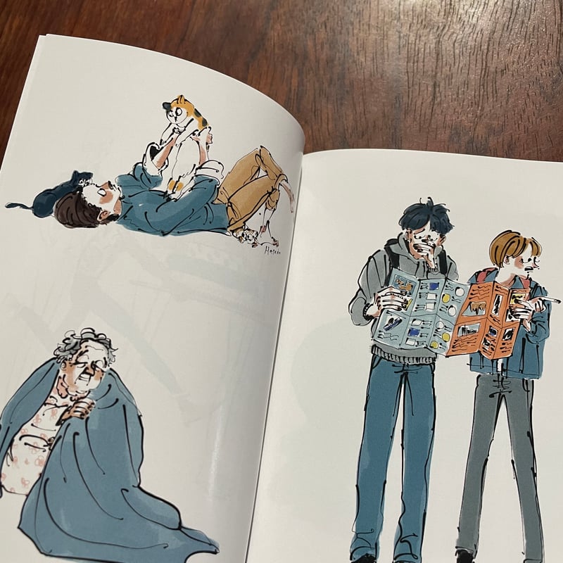 イラスト集 ポケット | 古本と新刊 scene