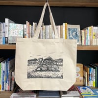 Original Tote Bag「散走と読書」　illustration by ひうち棚