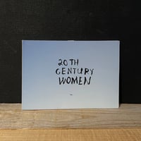 【古本】20TH CENTURY WOMEN　（映画パンフレット）