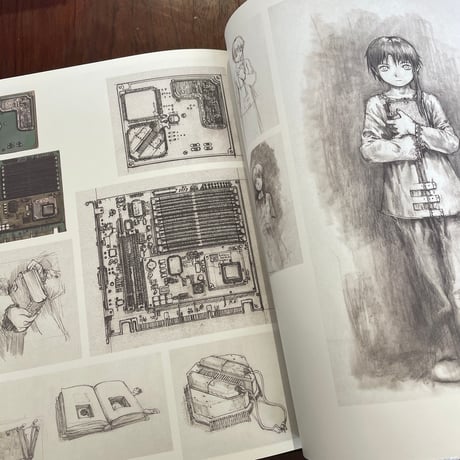 lain　安倍吉俊画集　オムニプレゼンス