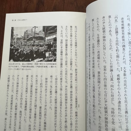 メガホンとペンライト　韓国の「騒ぎながら民主主義」