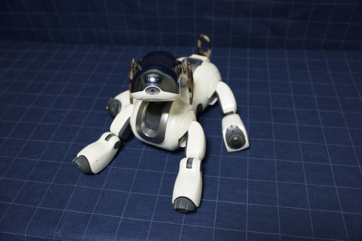 アイボ AIBO ERS-7 パールホワイト マインド2と3 SP3とカスタムデータ+