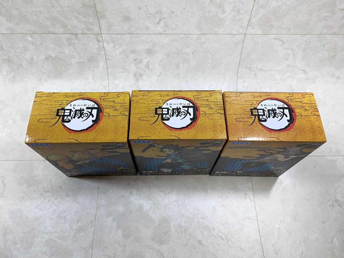 国内正規品]SEGA 鬼滅の刃 SPM スーパープレミアムフィギュア3体