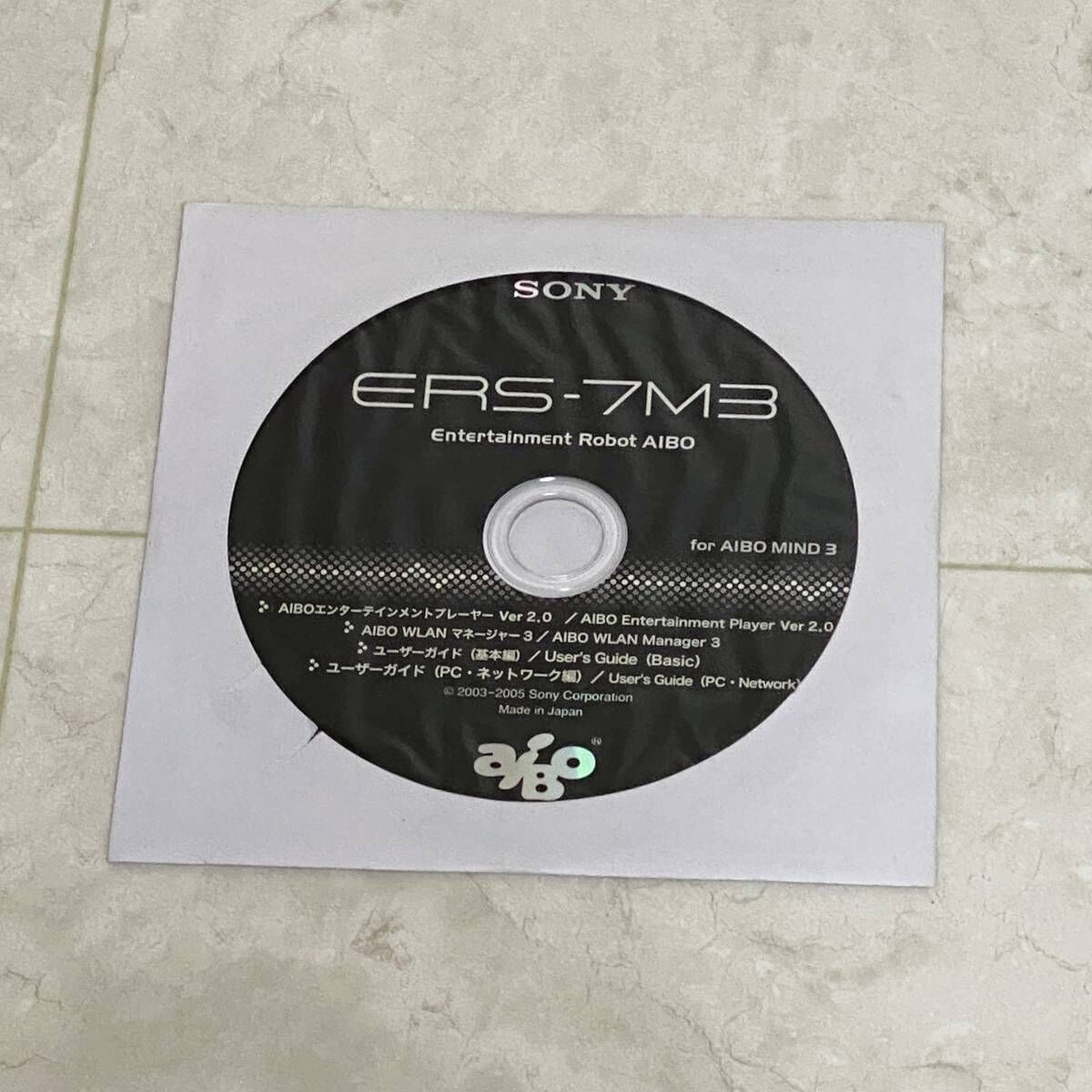 ERF-7AW03UG2 AIBO MIND 3 アップグレードソフトウェア ERF-7AW03UG2 AIBO MIND 3 アップグレードソフトウェア AIBO Mind Ver