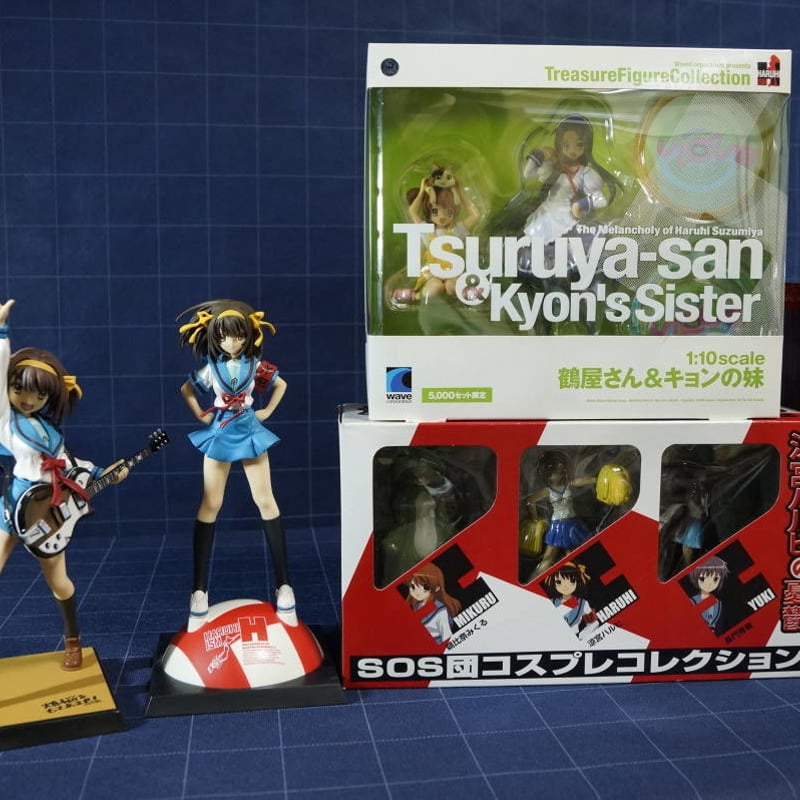 涼宮ハルヒの憂鬱フィギュア福袋B11体セット アルター 涼宮ハルヒ 制服