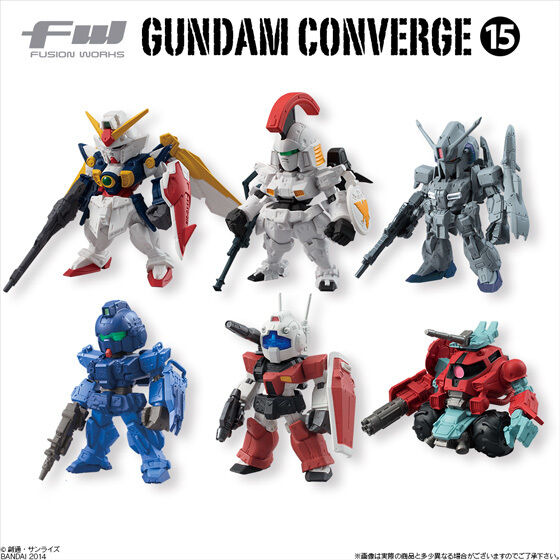ガンダム コンバージ 15個セット FW GUNDAM CONVERGE 15周年