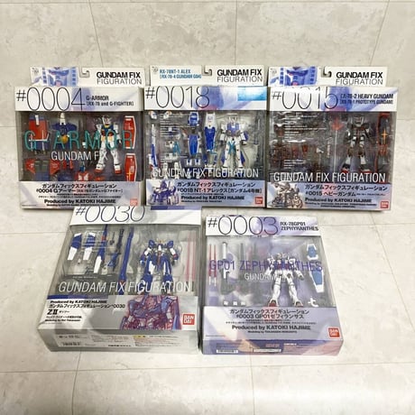 ガンダムフィックスフィギュレーション　2体セット　アレックス　ヘビーガンダム ガンダムフィックスフィギュレーション2体セットアレックス