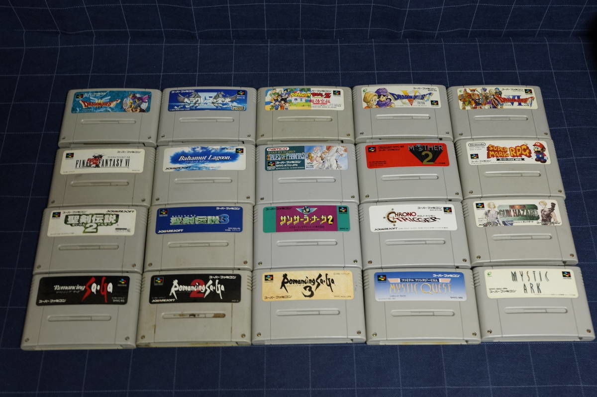 任天堂 スーパーファミコン 人気ソフト 8本セット レトロゲーム 超お勧め❗️ 任天堂 スーパーファミコンソフト 64本 レトロゲーム スーファミ