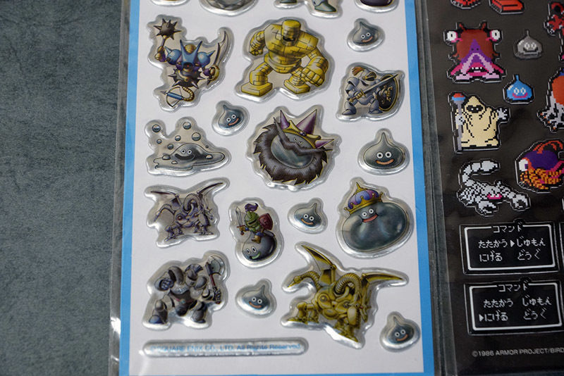 ドラゴンクエスト ドットモンスターとメタルモンスターシール