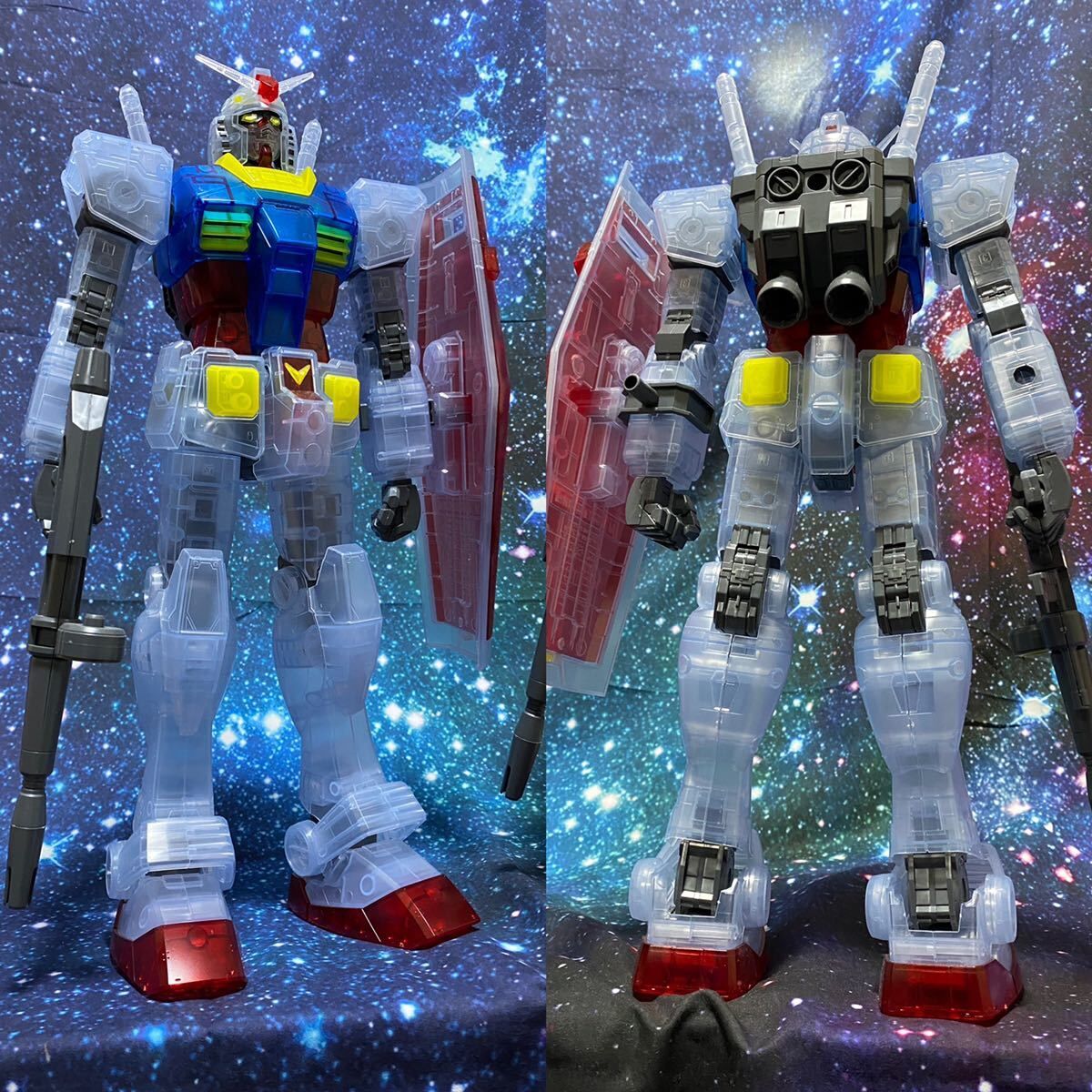 素組み完成品 メガサイズモデル RX78-2 ガンダム 3体セット | HYPER