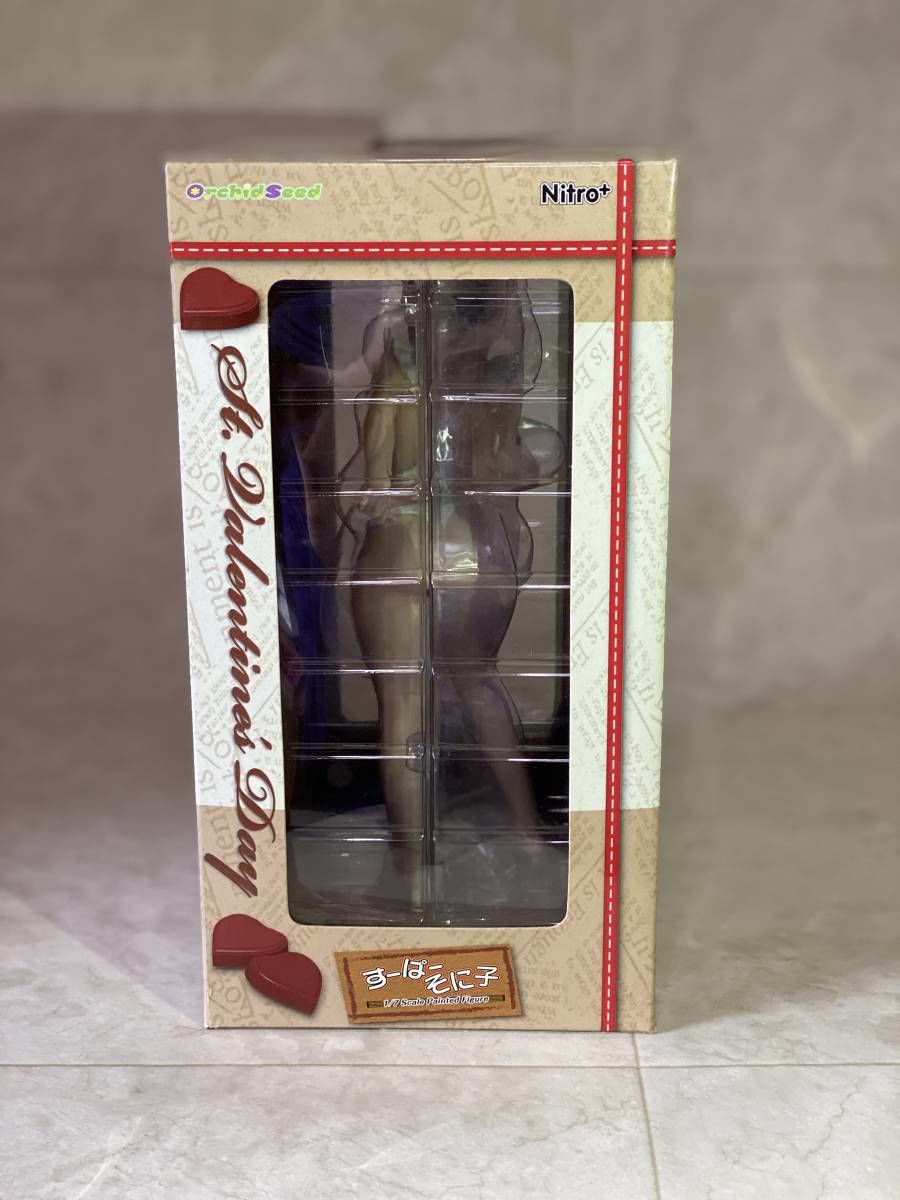 ◎すーぱーそに子 うお座Ver. 1/7 PVC製塗装済み完成品フィギュア すーぱーそに子 バレンタインver. (1/7スケールPVC塗装済み完成