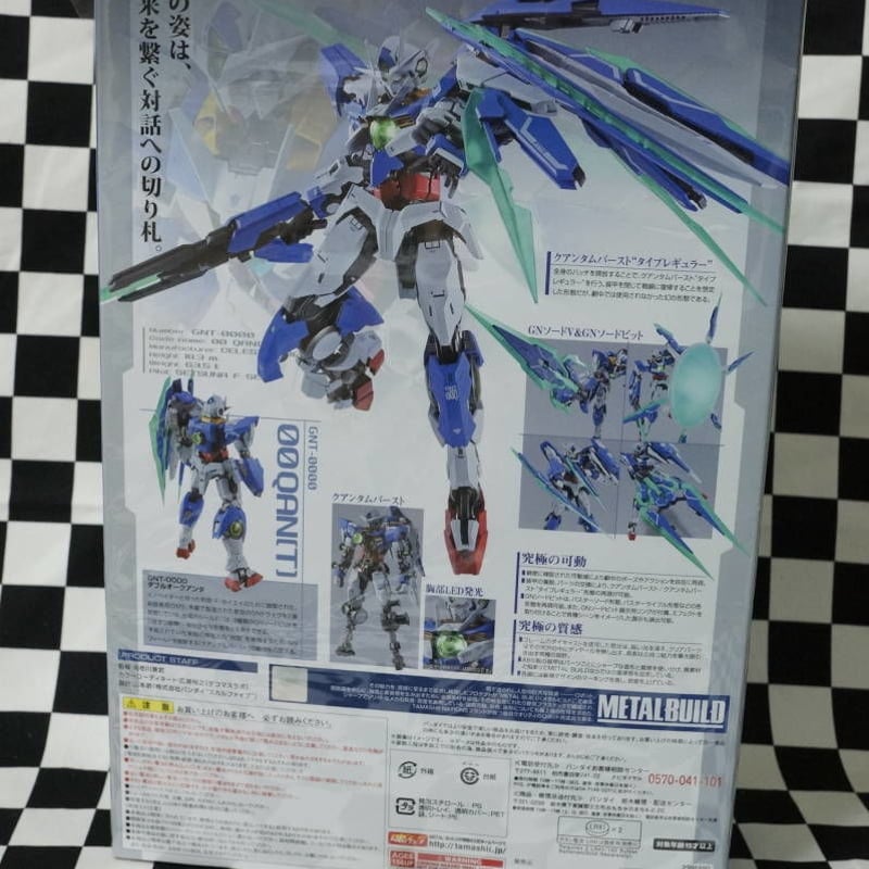 メタルビルド。ダブルオークアンク。 METAL BUILD ダブルオークアンタ スペシャルページ | 魂ウェブ